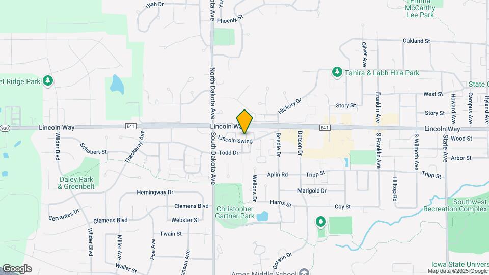 Hickory Ridge Apartments Map and Location Details