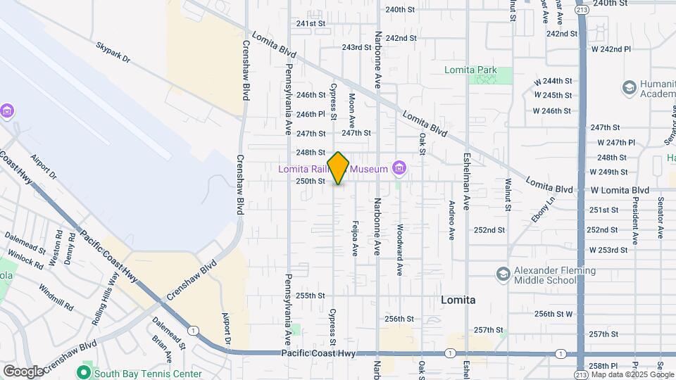 25008 Cypress St Map and Location Details