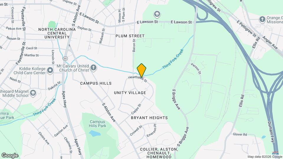 1217 Hearthside St Map and Location Details