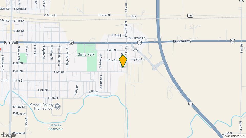 521 Monroe St Mapa y Detalles de la Ubicación