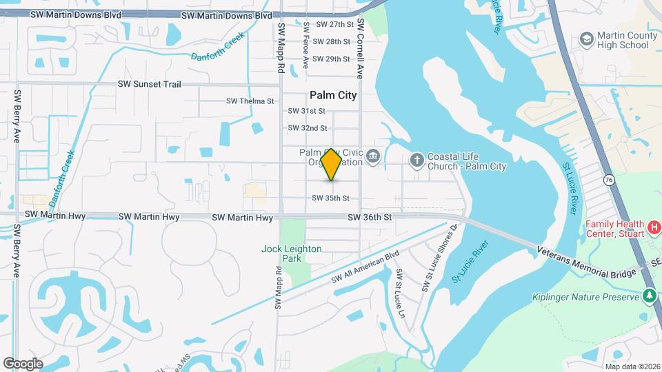 976 SW 34th Terrace Map and Location Details