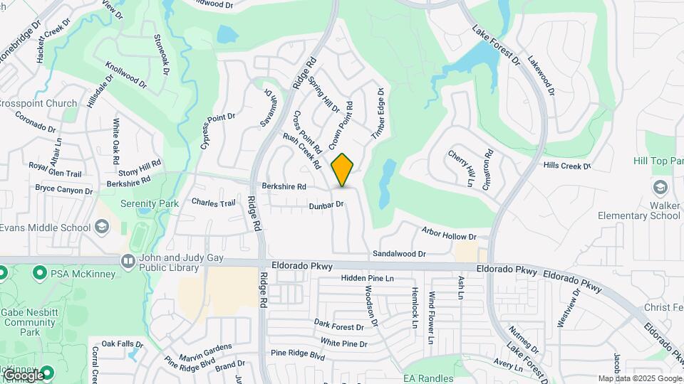 5901 Berkshire Rd Map and Location Details