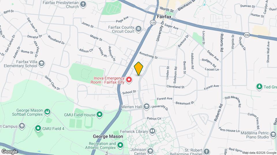 4129 Trowbridge St Map and Location Details