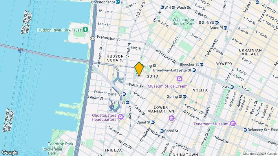 67 Sullivan St Mapa y Detalles de la Ubicación