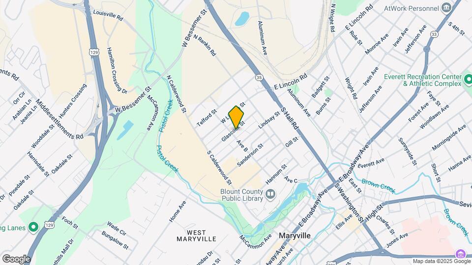 275 Glascock St Map and Location Details