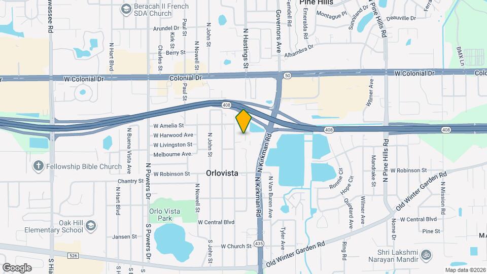 430 N Hastings St Map and Location Details