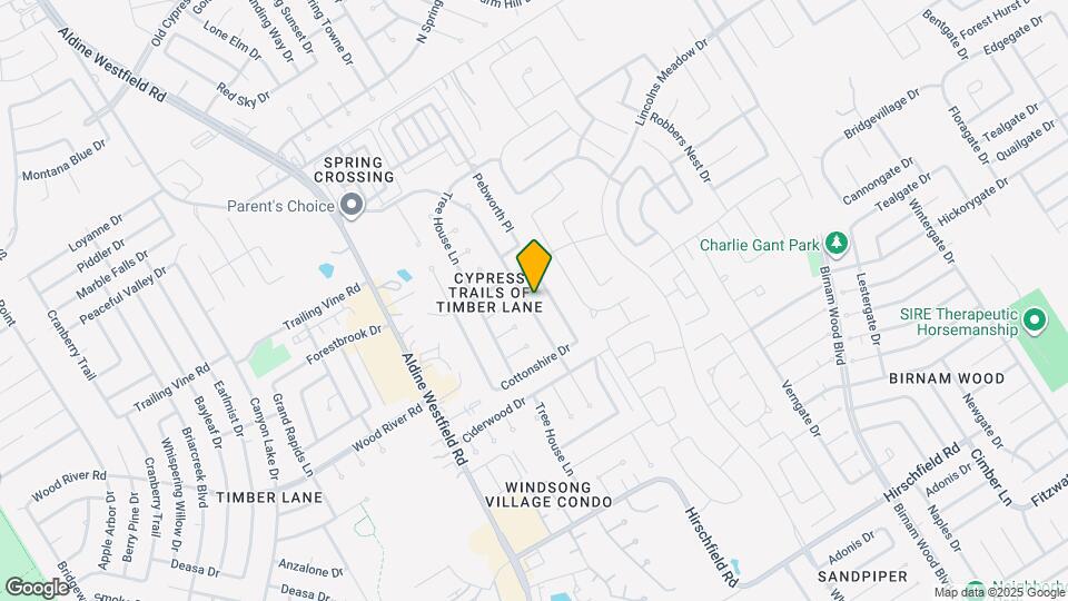 23314 Prairie Bird Dr Map and Location Details