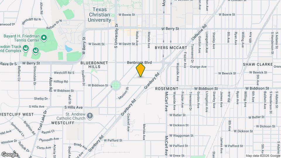 2801 W Bewick St Map and Location Details