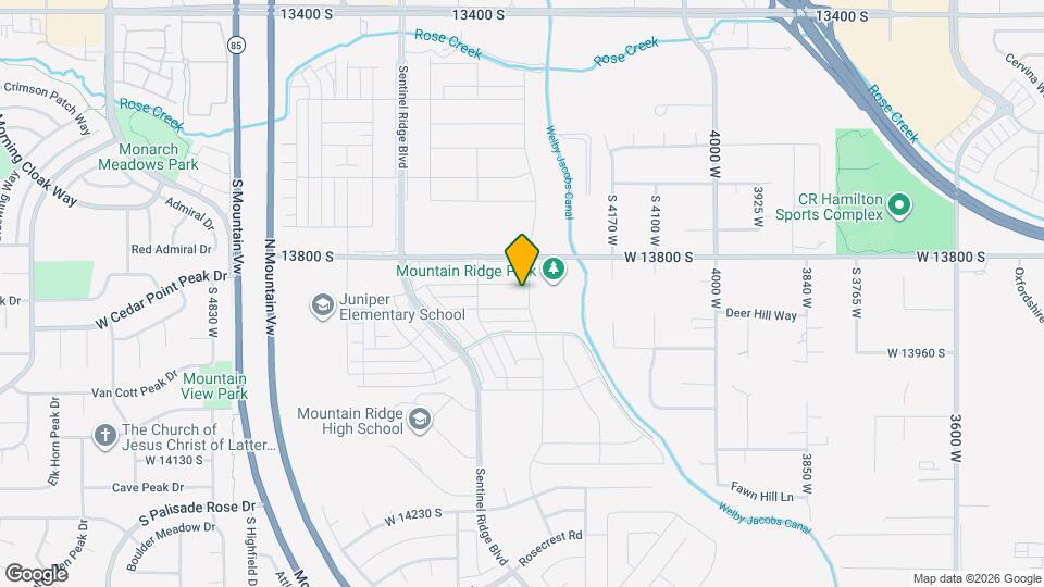 13874 S Greenford Ln Map and Location Details