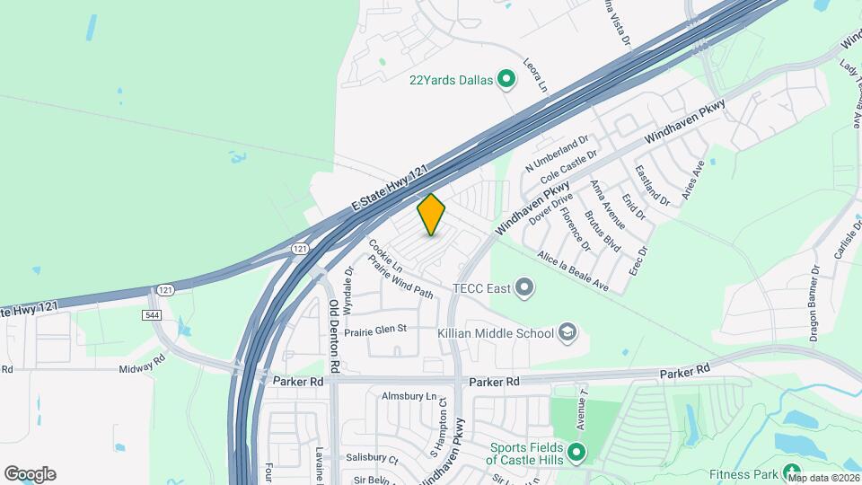 2435 Klamath Dr Map and Location Details