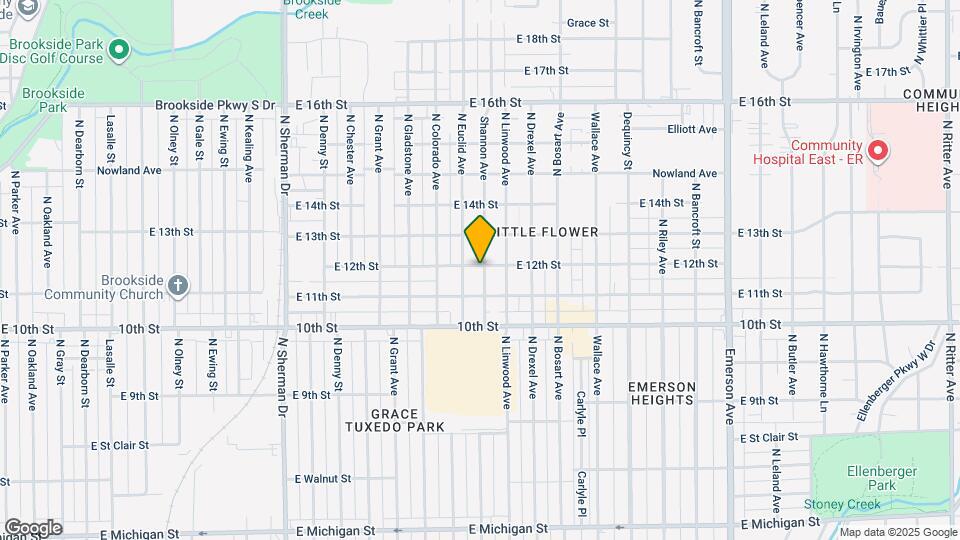 1138 Shannon Ave Map and Location Details