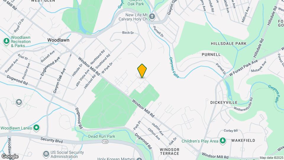 2126 Lorraine Ave Map and Location Details