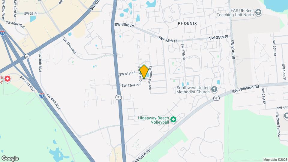 4215 SW 31st Dr Map and Location Details