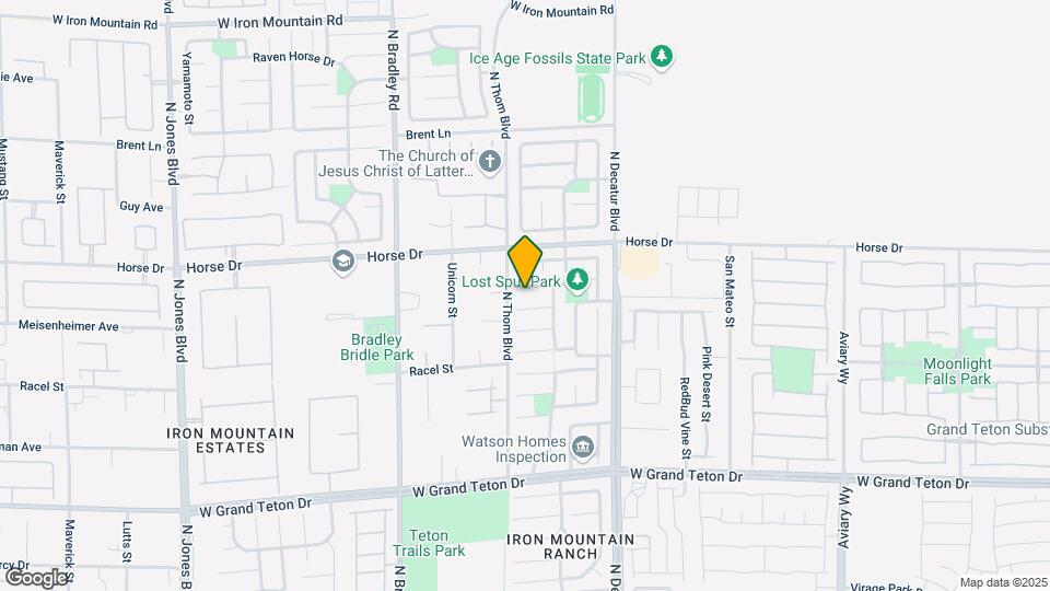 5025 W Lone Wolf Ave Map and Location Details
