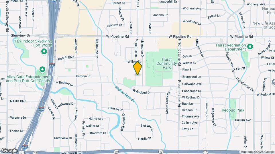 518 Billie Ruth Ln Map and Location Details