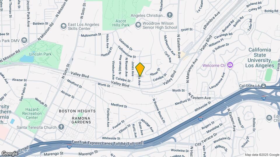 1836 Boca Ave Map and Location Details