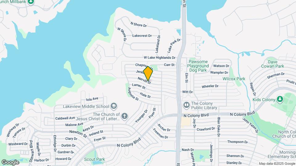 4507 Nervin St Mapa y Detalles de la Ubicación