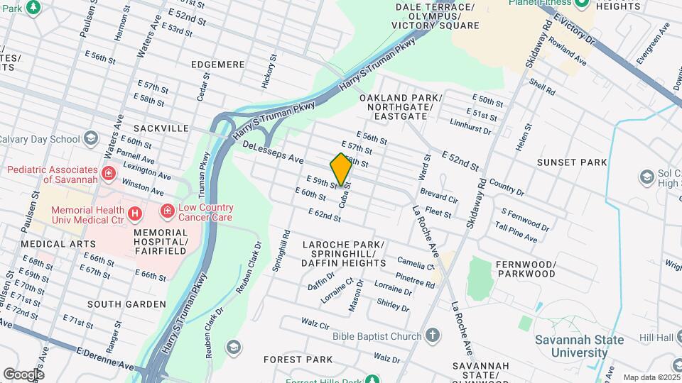 2019 E 59th St Map and Location Details