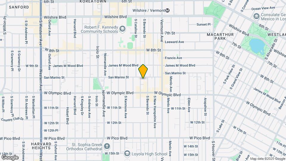 2986 1/2 San Marino St Map and Location Details