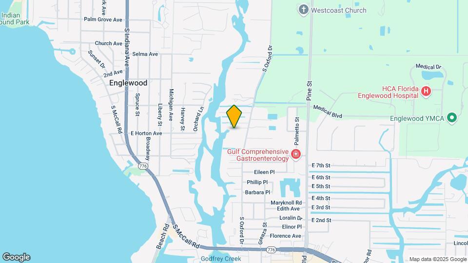 760 S Oxford Dr Map and Location Details