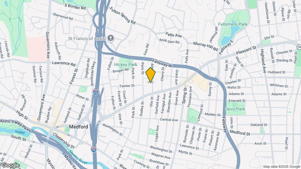 22 Almont St Map and Location Details