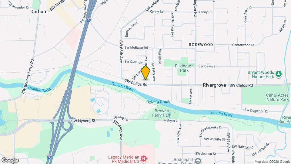 6137 SW Childs Rd Map and Location Details