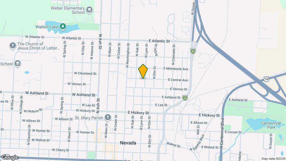 829 N Lynn St Map and Location Details