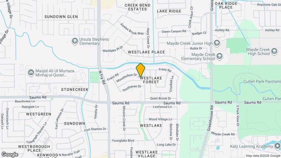 19610 San Gabriel Dr Map and Location Details