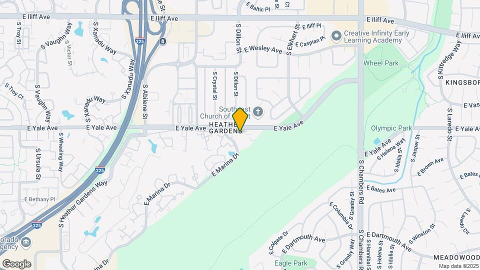 14390 E Marina Dr Map and Location Details