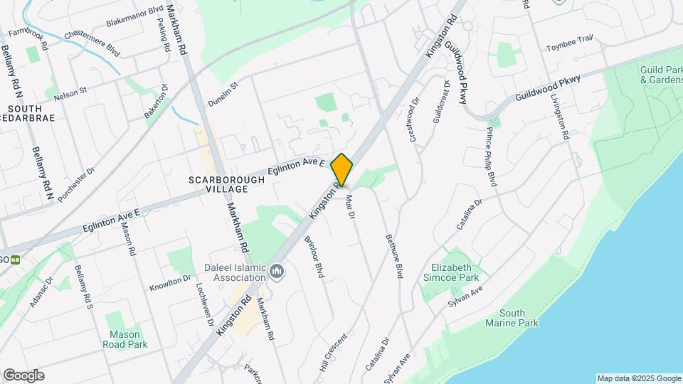 3655 Kingston Rd Map and Location Details