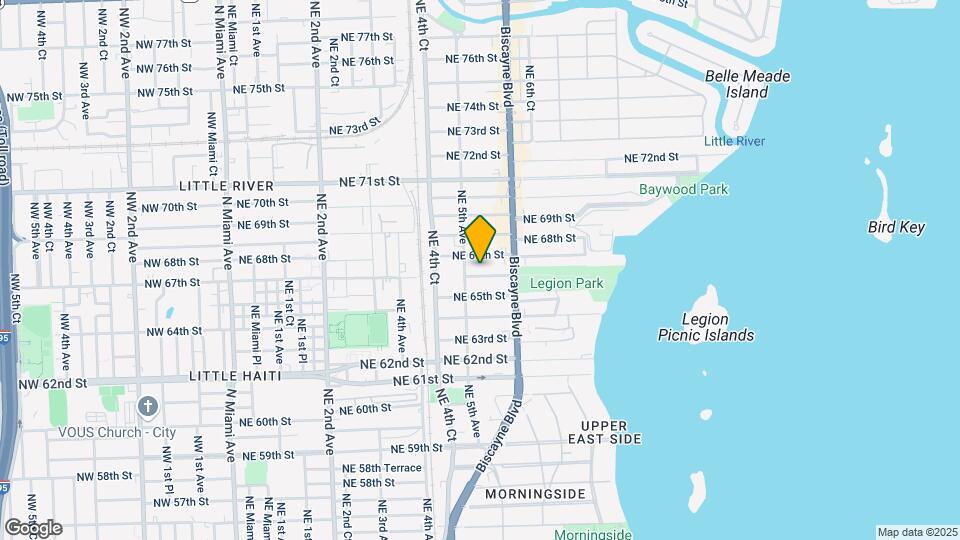 529 NE 66th St-Unit -2 Map and Location Details