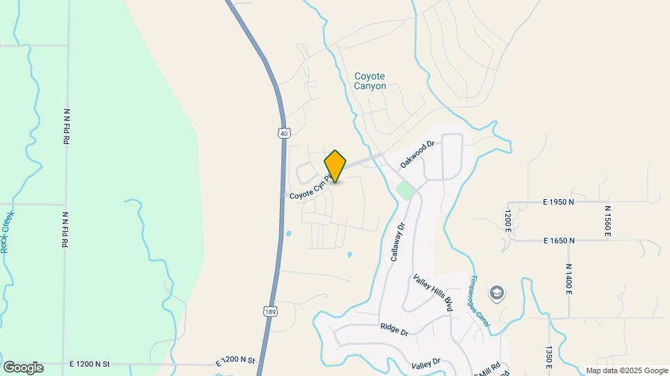 1854 N High Uintas Ln Map and Location Details