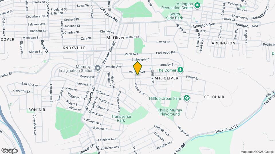 305 Anthony St Mapa y Detalles de la Ubicación