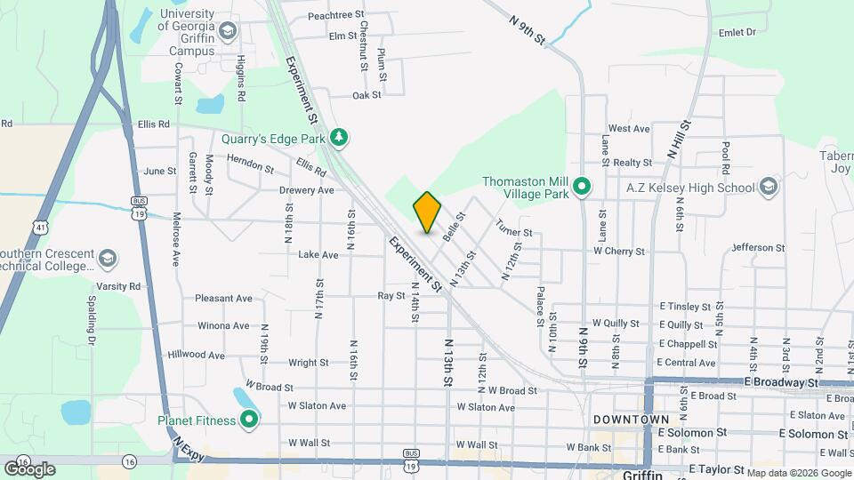 818 Williams St Map and Location Details