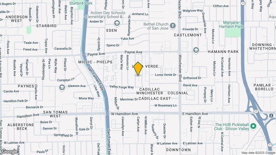 1420 Essex Way Map and Location Details