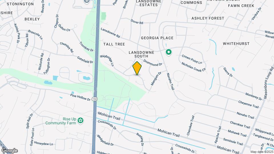 4824 Weybridge Ln Map and Location Details