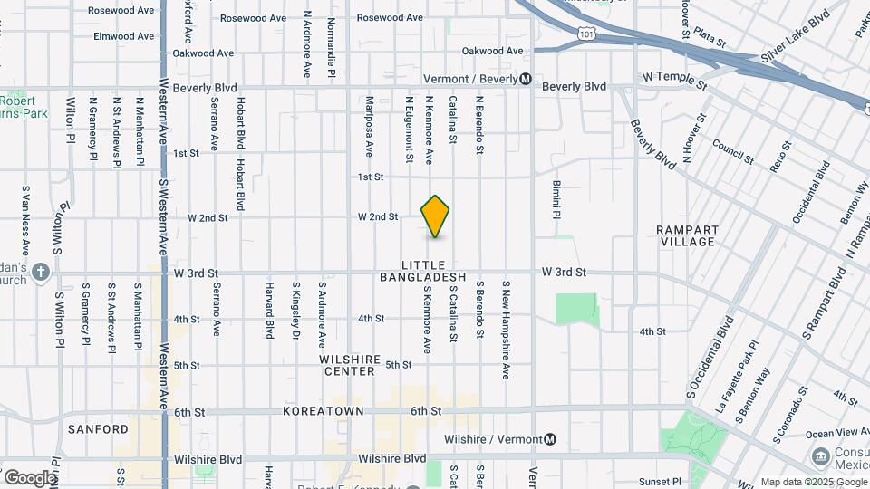 238 S Kenmore Ave Map and Location Details