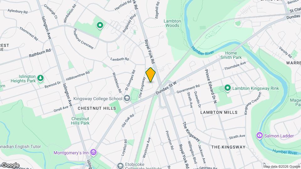 14 Canterbury Crescent Map and Location Details