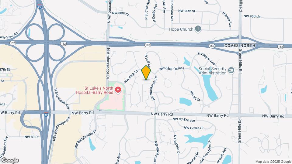 5505 NW 86th Ct Map and Location Details