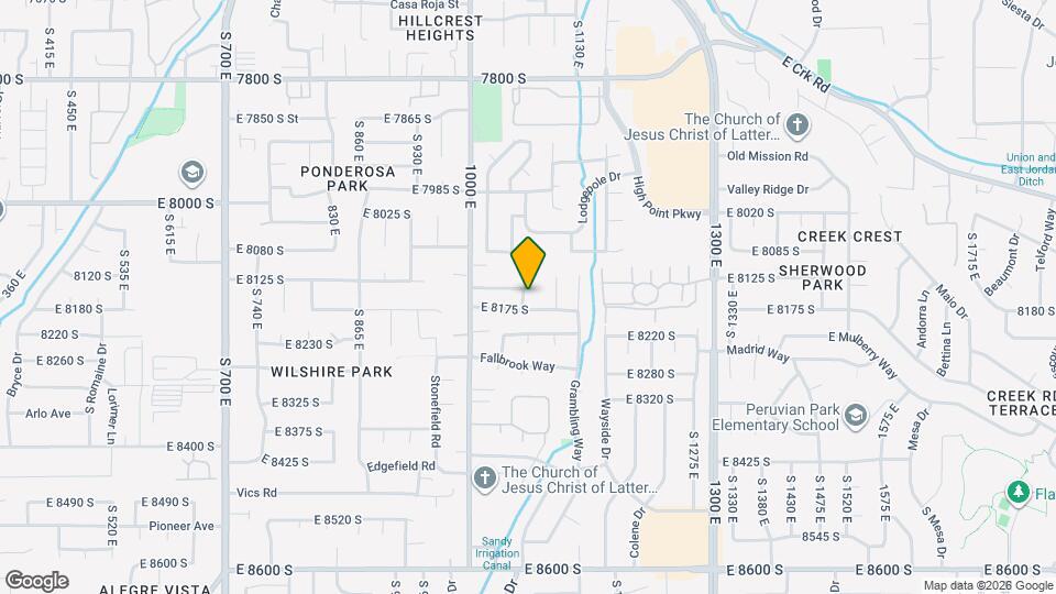 9289 Fordham Ct Map and Location Details