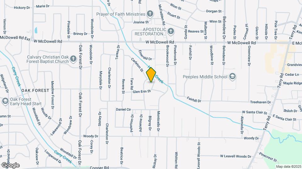 2823 Shannon St Map and Location Details