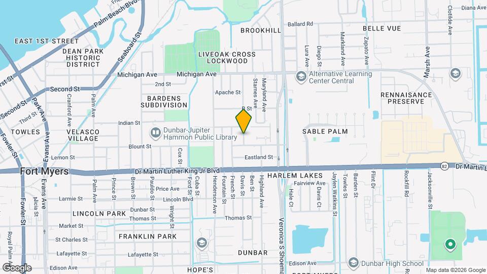 1858 Delaware Ave, Unit 1858 Map and Location Details