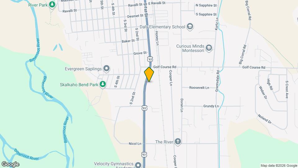 1046 S 1st St Map and Location Details