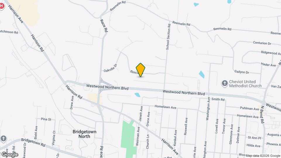 4308 Turf Ln Map and Location Details