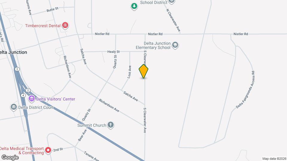 1515 S Clearwater Ave, Unit A Map and Location Details