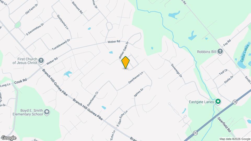 6074 Weber Oaks Dr Map and Location Details