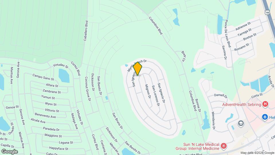4720 San Lorenzo Dr Map and Location Details