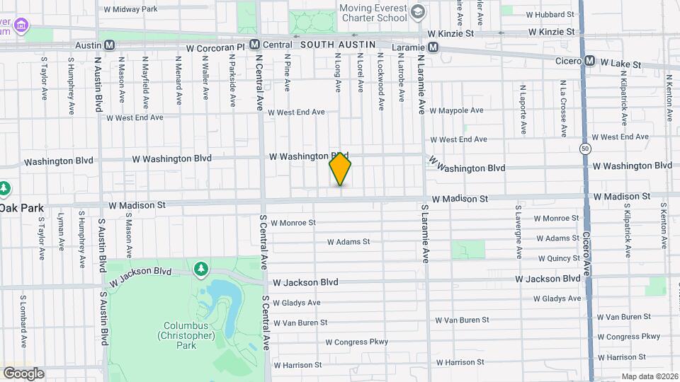 14 N Long Ave, Unit G Mapa y Detalles de la Ubicación