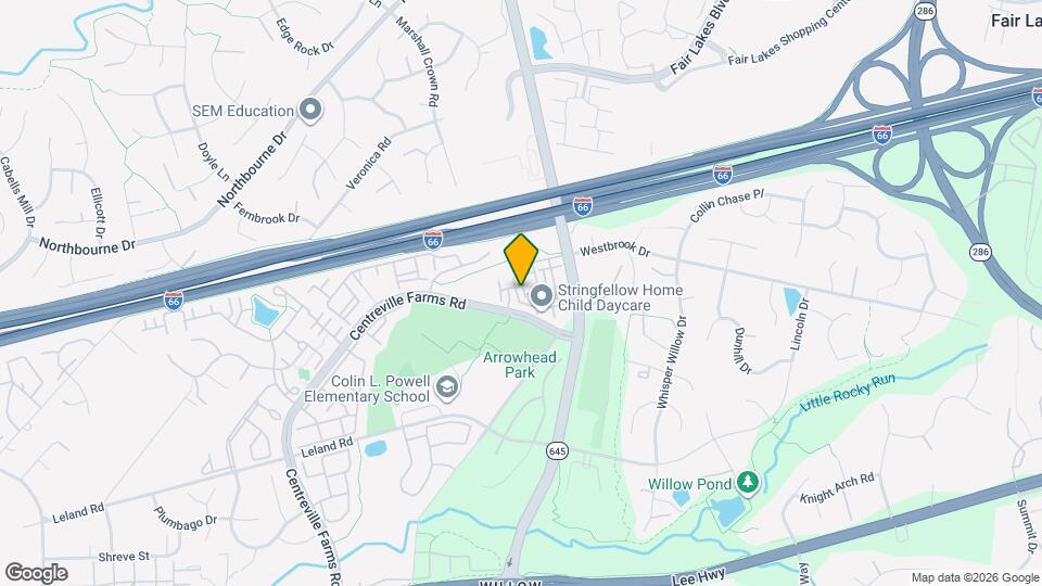 5036 Greenhouse Terrace Map and Location Details