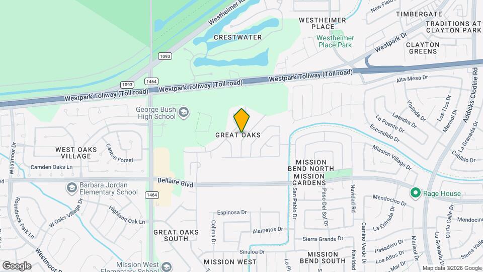 6826 Pheasant Oak Dr Map and Location Details